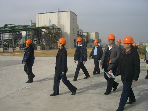 國家農(nóng)業(yè)部、財(cái)政部以及甘肅省農(nóng)業(yè)廳、財(cái)政廳等領(lǐng)導(dǎo)到公司考察調(diào)研