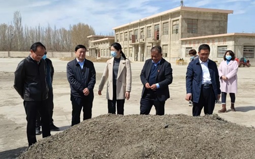 黨委書記、董事長(zhǎng)劉興斌到金塔縣調(diào)研